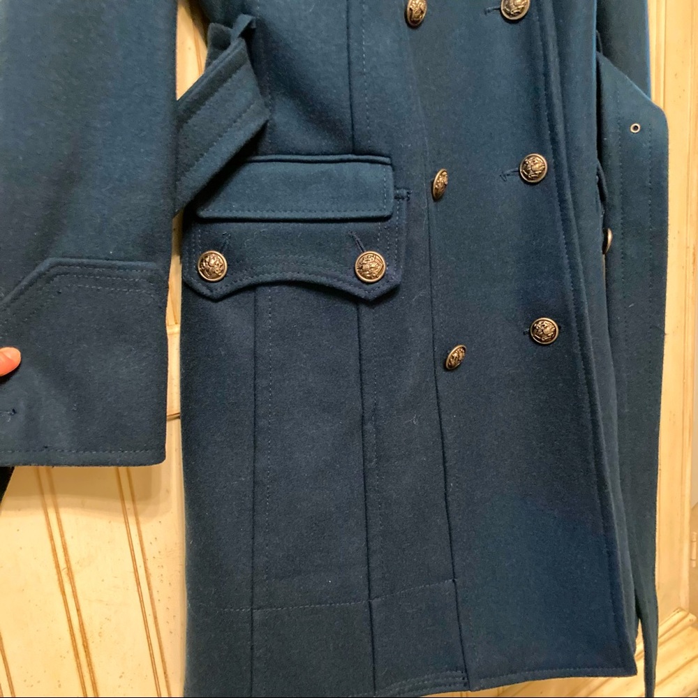 stunning lined wool Worthington pea coat